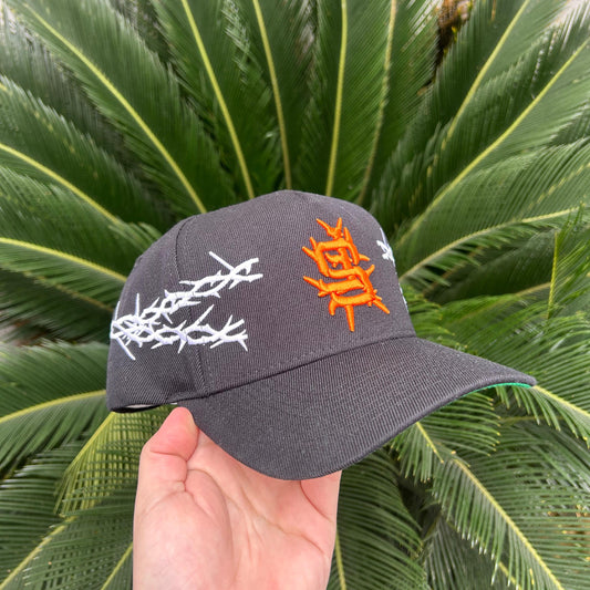 Gorra Kill the Hype San Francisco Upside Down - Unitalla / Negro/Naranja