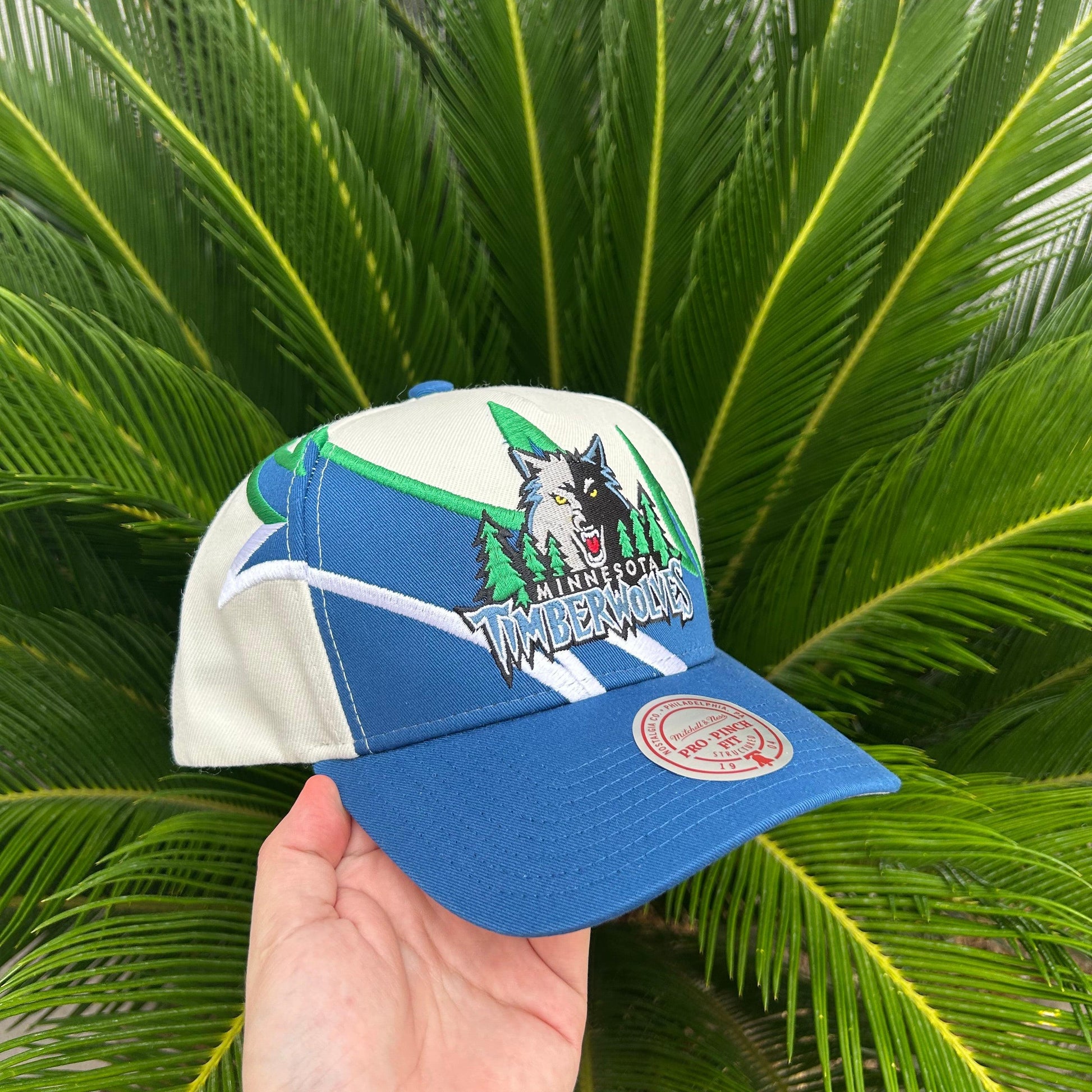 Gorra Mitchell & Ness Minnesota Timberwolves Retro