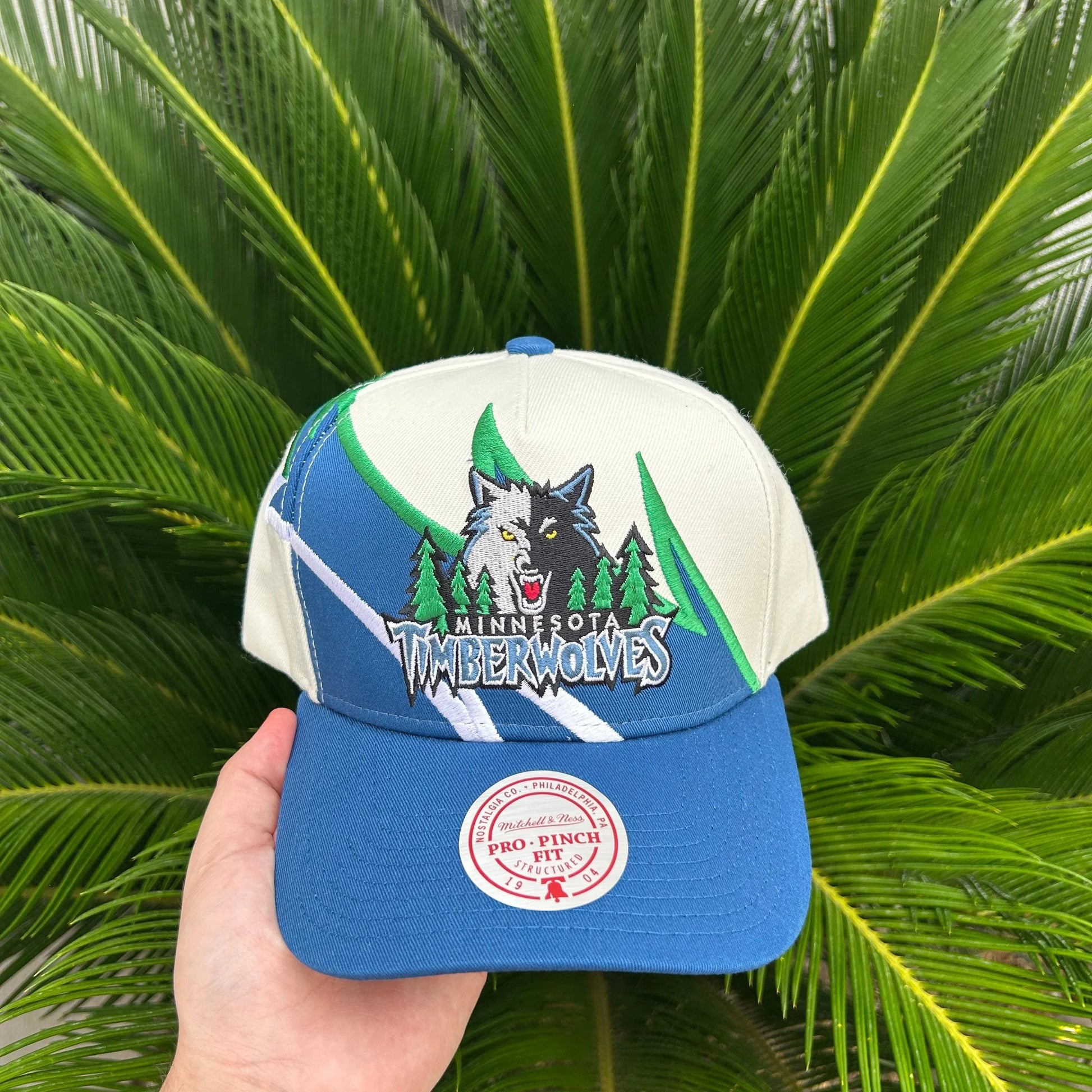 Gorra Mitchell & Ness Minnesota Timberwolves Retro