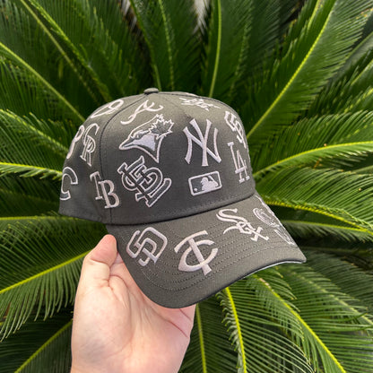 Gorra New Era Exclusiva All Over Total Black