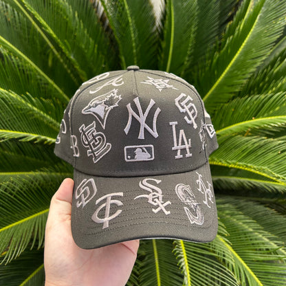 Gorra New Era Exclusiva All Over Total Black