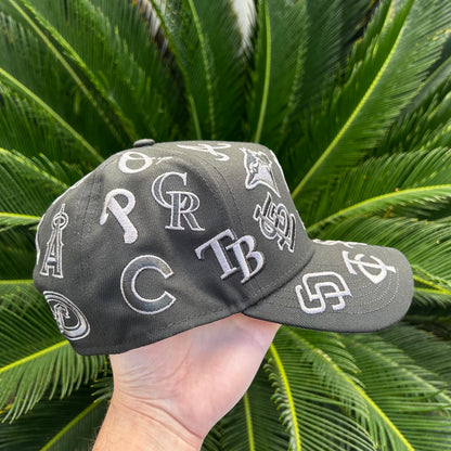 Gorra New Era Exclusiva All Over Total Black