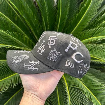 Gorra New Era Exclusiva All Over Total Black