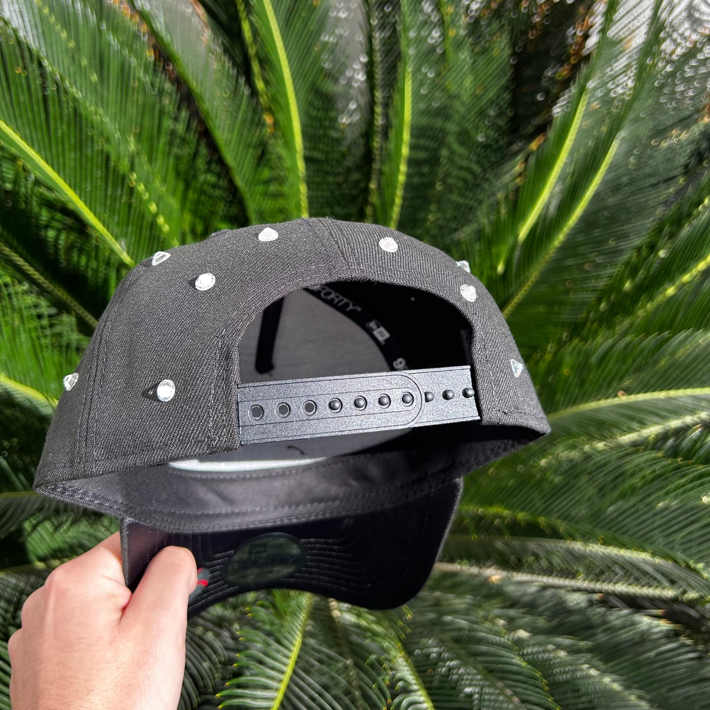 Gorra New Era Exclusiva Dodgers Bling - Ajustable / Negro