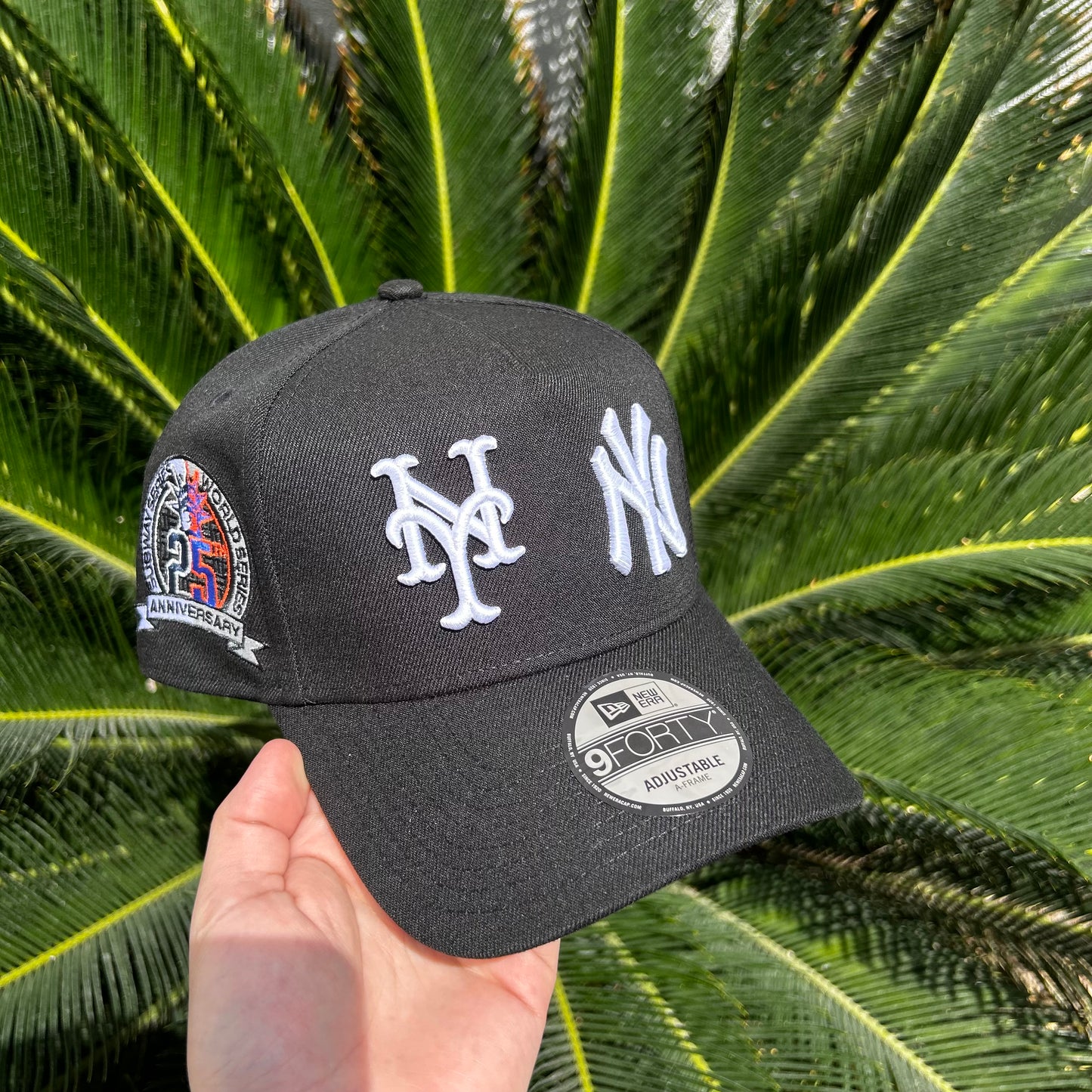Gorra New Era Exclusiva NY Mets x Yankees - Unitalla / Negro/Blanco