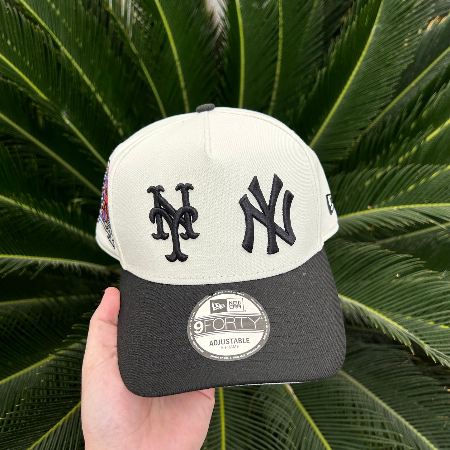 Gorra New Era Exclusiva NY Mets x Yankees - Unitalla / Blanco/Negro