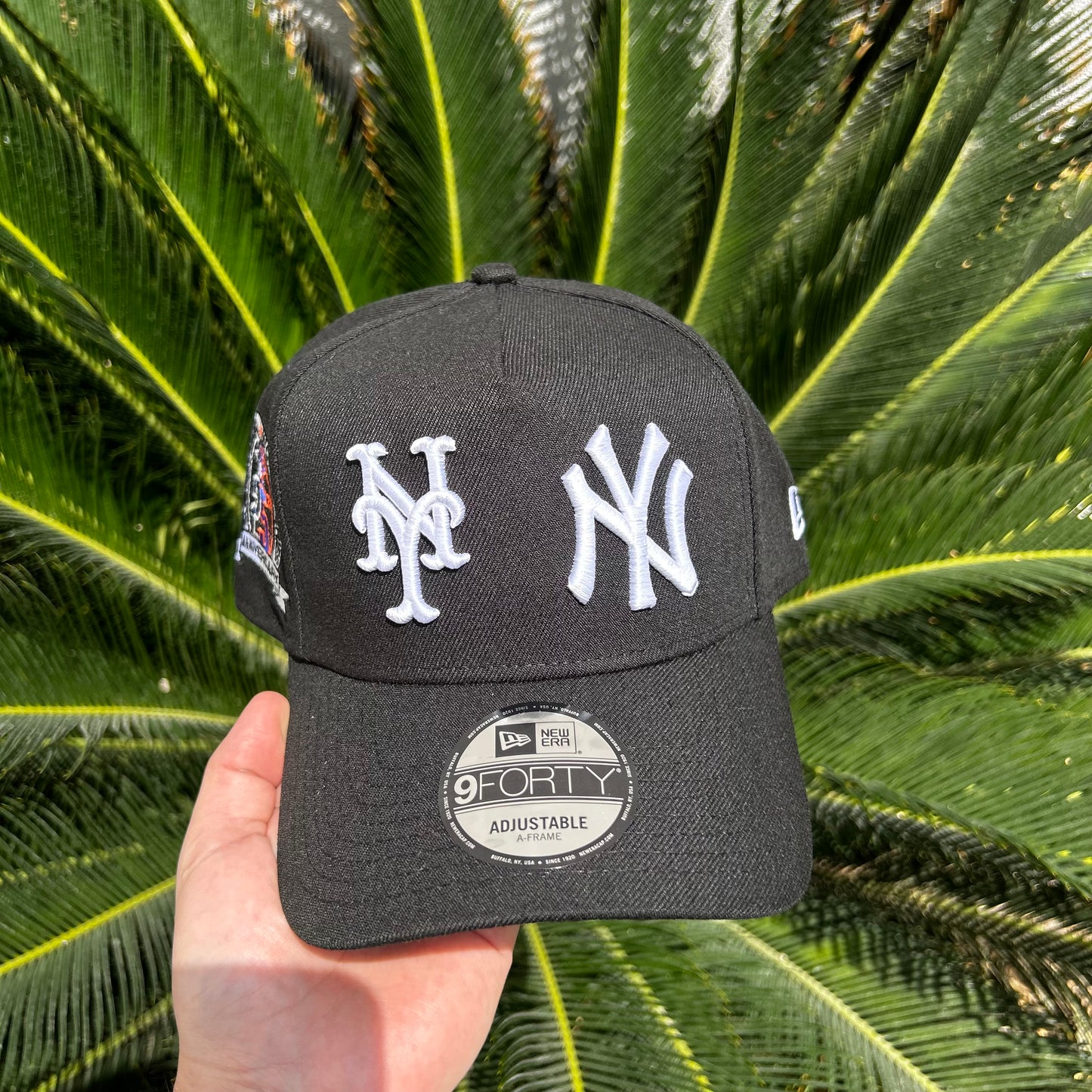Gorra New Era Exclusiva NY Mets x Yankees - Unitalla / Negro/Blanco