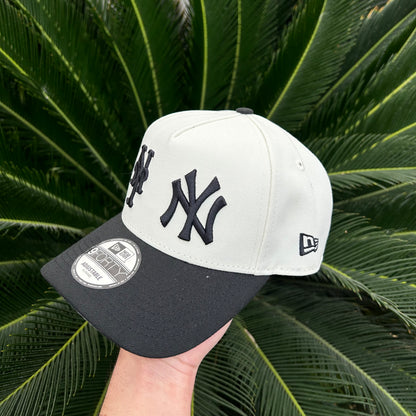 Gorra New Era Exclusiva NY Mets x Yankees - Unitalla / Blanco/Negro