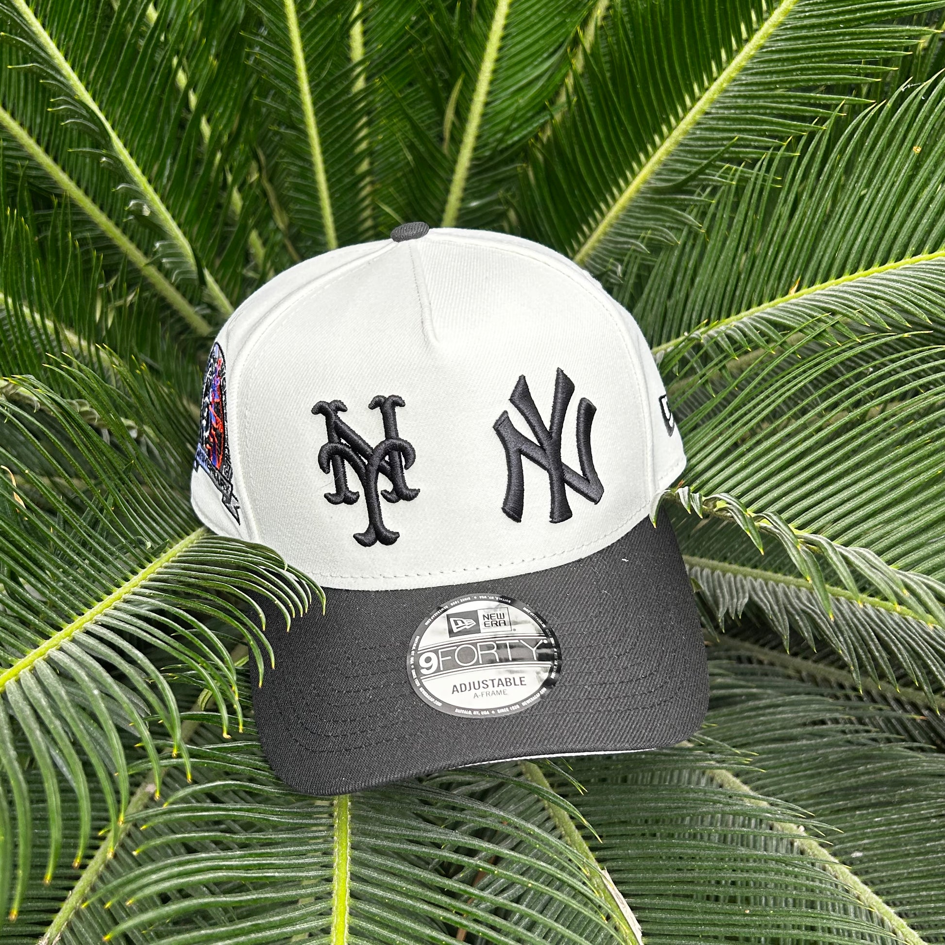 Gorra New Era Exclusiva NY Mets x Yankees - Unitalla / Blanco/Negro