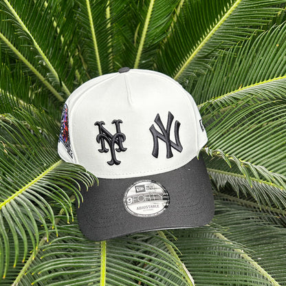 Gorra New Era Exclusiva NY Mets x Yankees - Unitalla / Blanco/Negro