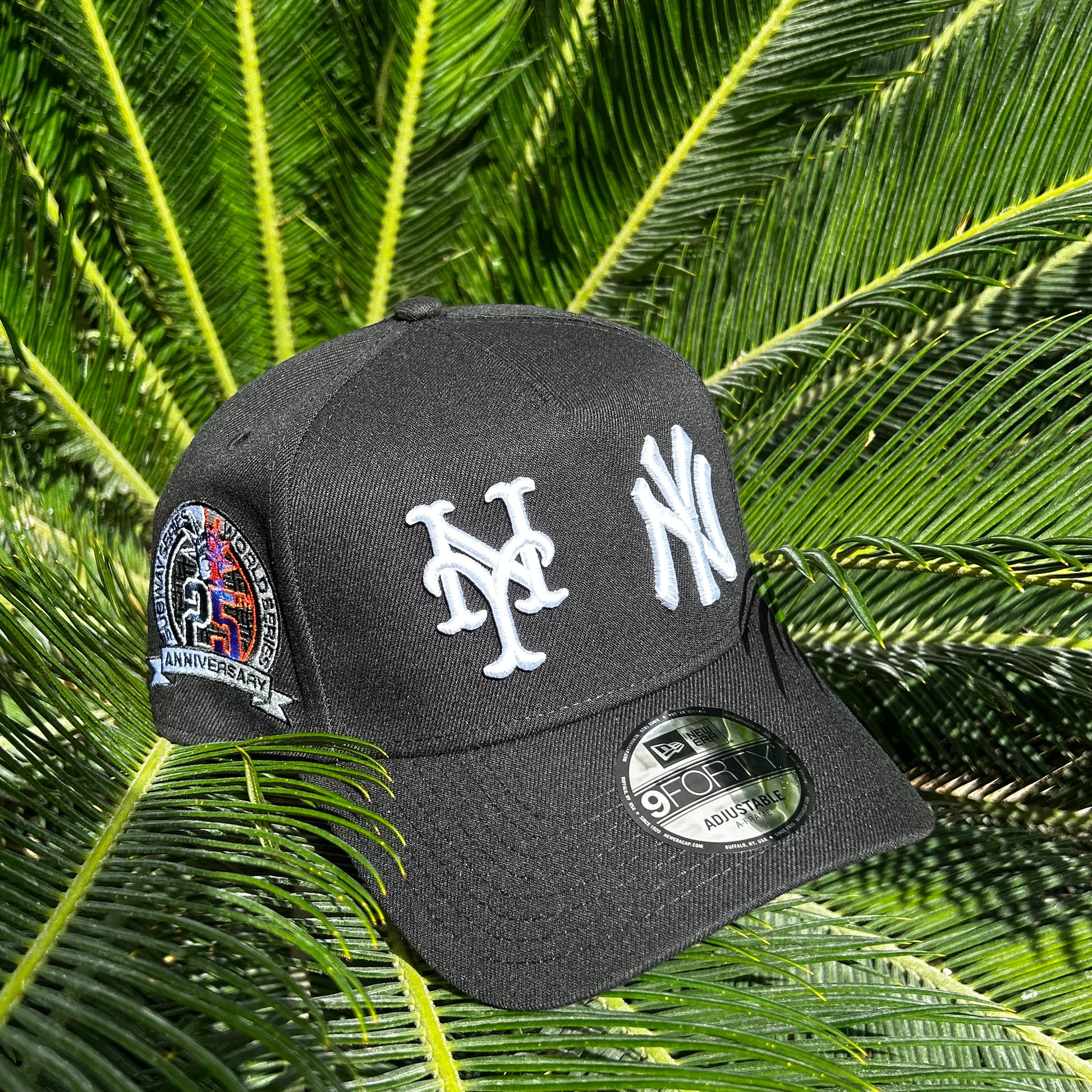Gorra New Era Exclusiva NY Mets x Yankees - Unitalla / Negro/Blanco