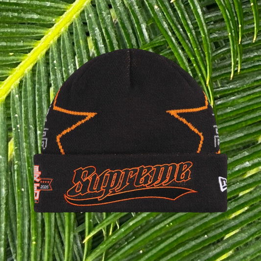 Gorro Exclusivo Supreme x New Era PREVENTA - Ajustable / Negro