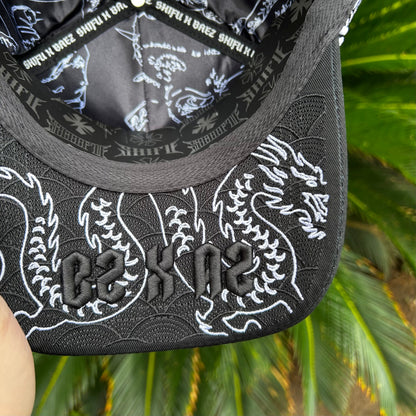 Gorra Baez x Maestro Shifu “Son of God” - Ajustable / Negro