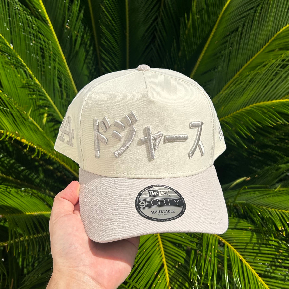 Gorra Exclusiva Dodgers Ohtani Gray - Ajustable / Blanco/Gris