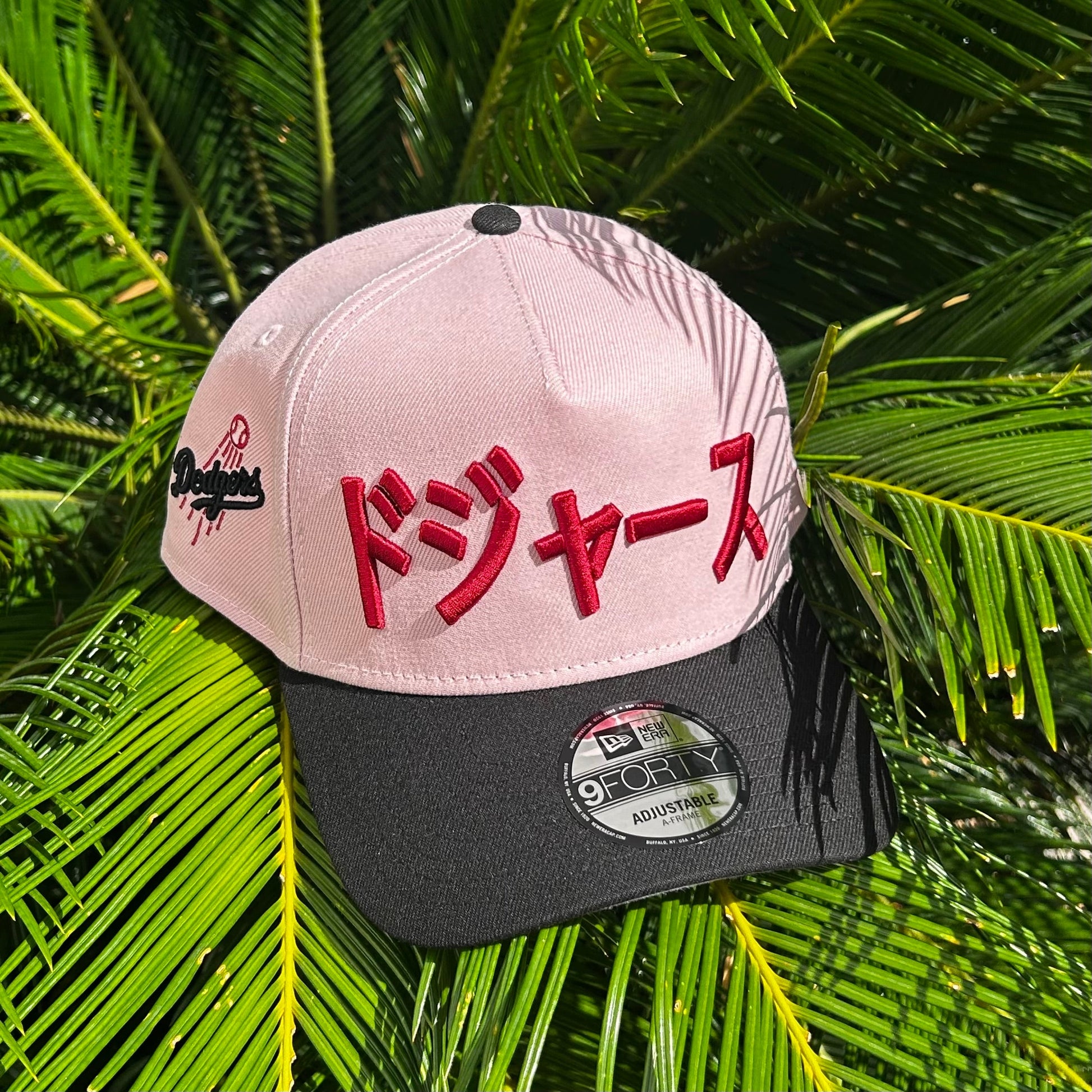 Gorra Exclusiva Dodgers Ohtani Pink - Ajustable / Rosa/Negro