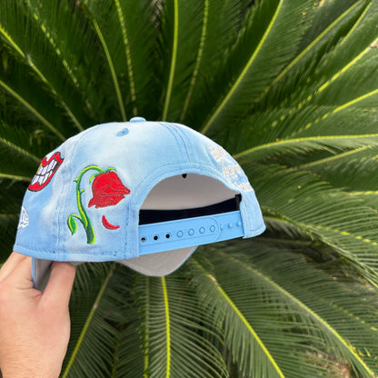 Gorra Exclusiva New Era 9Forty x Yankees “San Valentin” - Ajustable / Celeste