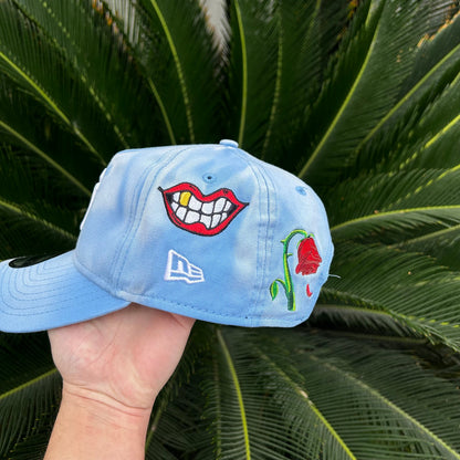 Gorra Exclusiva New Era 9Forty x Yankees “San Valentin” - Ajustable / Celeste