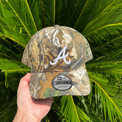 Gorra Exclusiva New Era Atlanta Braves Realtree - Unitalla