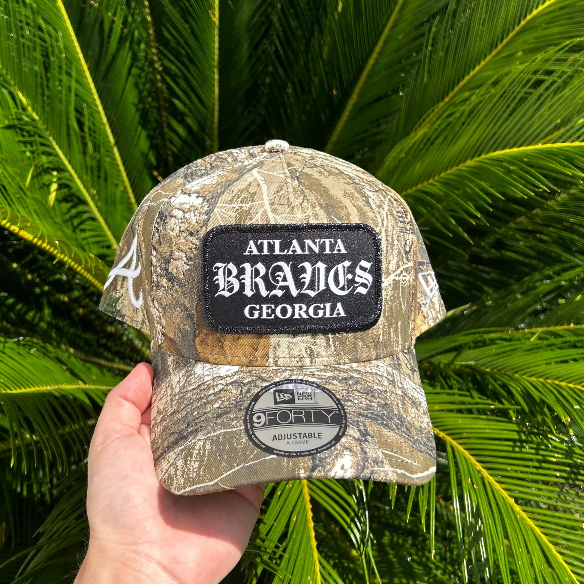 Gorra Exclusiva New Era Atlanta Braves Realtree - Unitalla