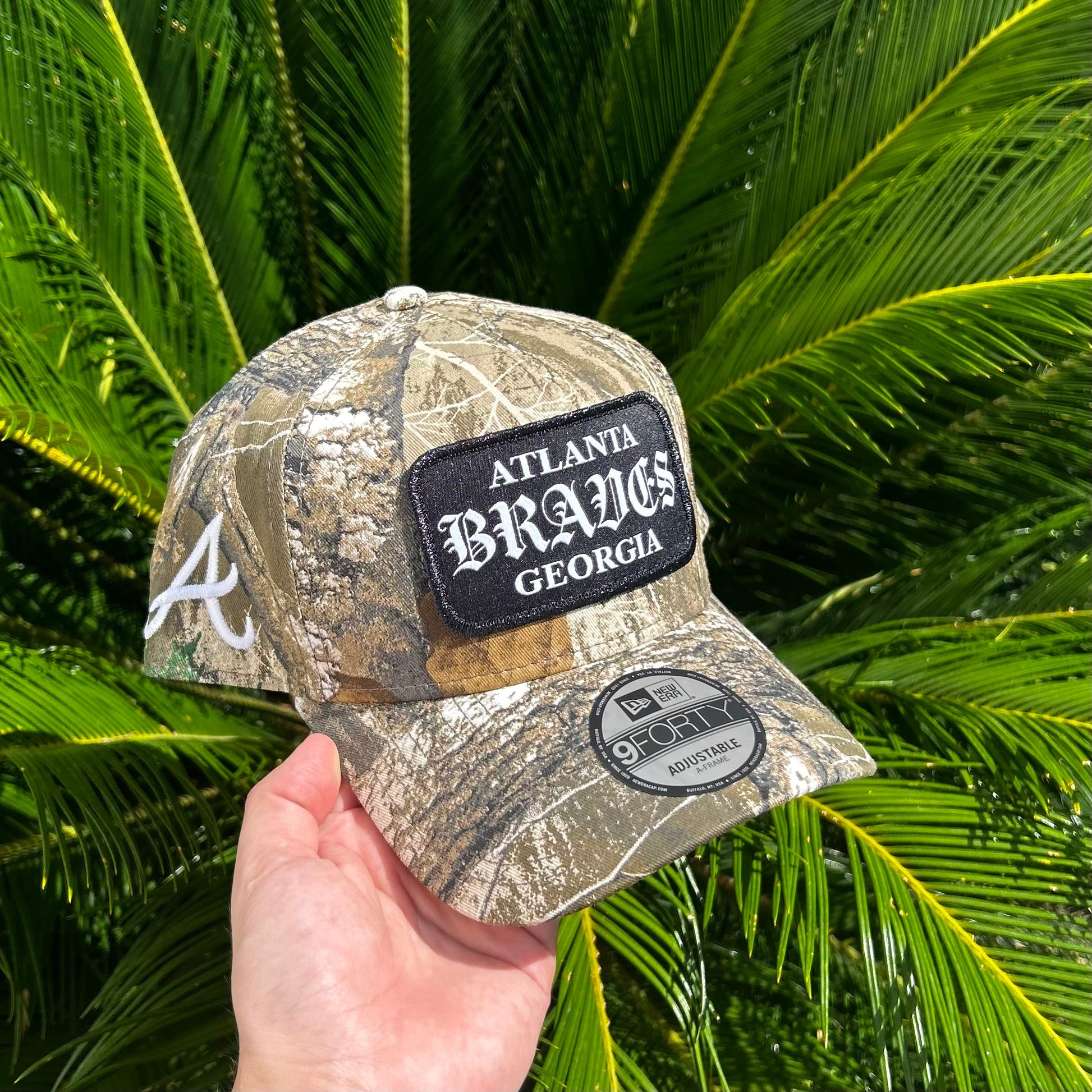 Gorra Exclusiva New Era Atlanta Braves Realtree - Unitalla