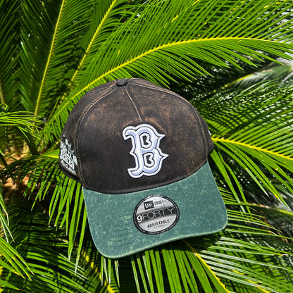 Gorra Exclusiva New Era Boston ’Bleach’ - Unitalla / Negro/Verde