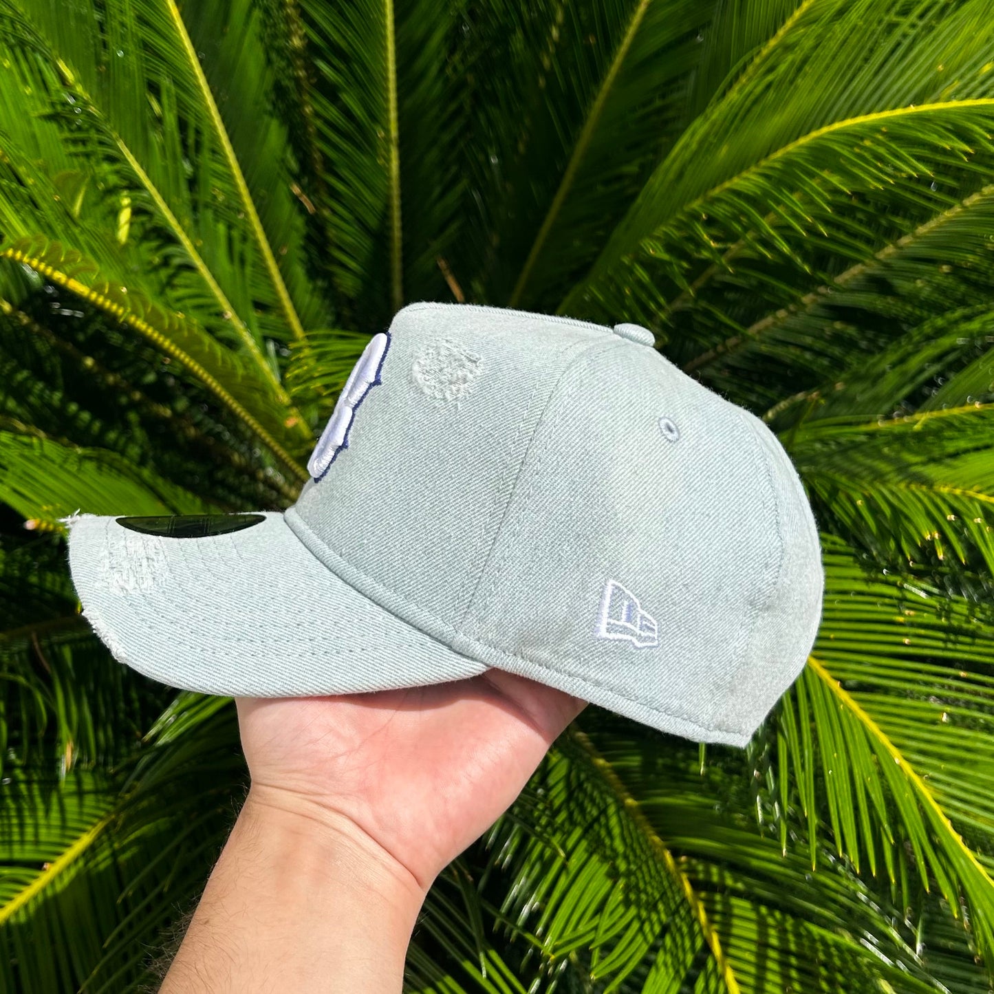 Gorra Exclusiva New Era Boston Mezclilla - Unitalla