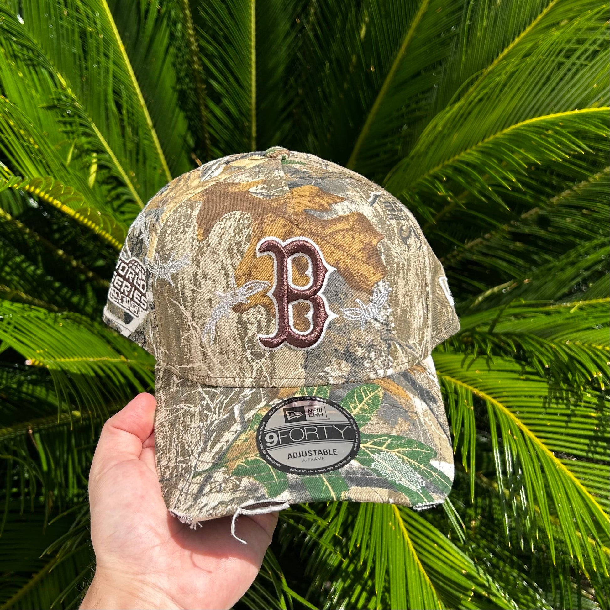 Gorra Exclusiva New Era Boston Red Sox Realtree - Unitalla