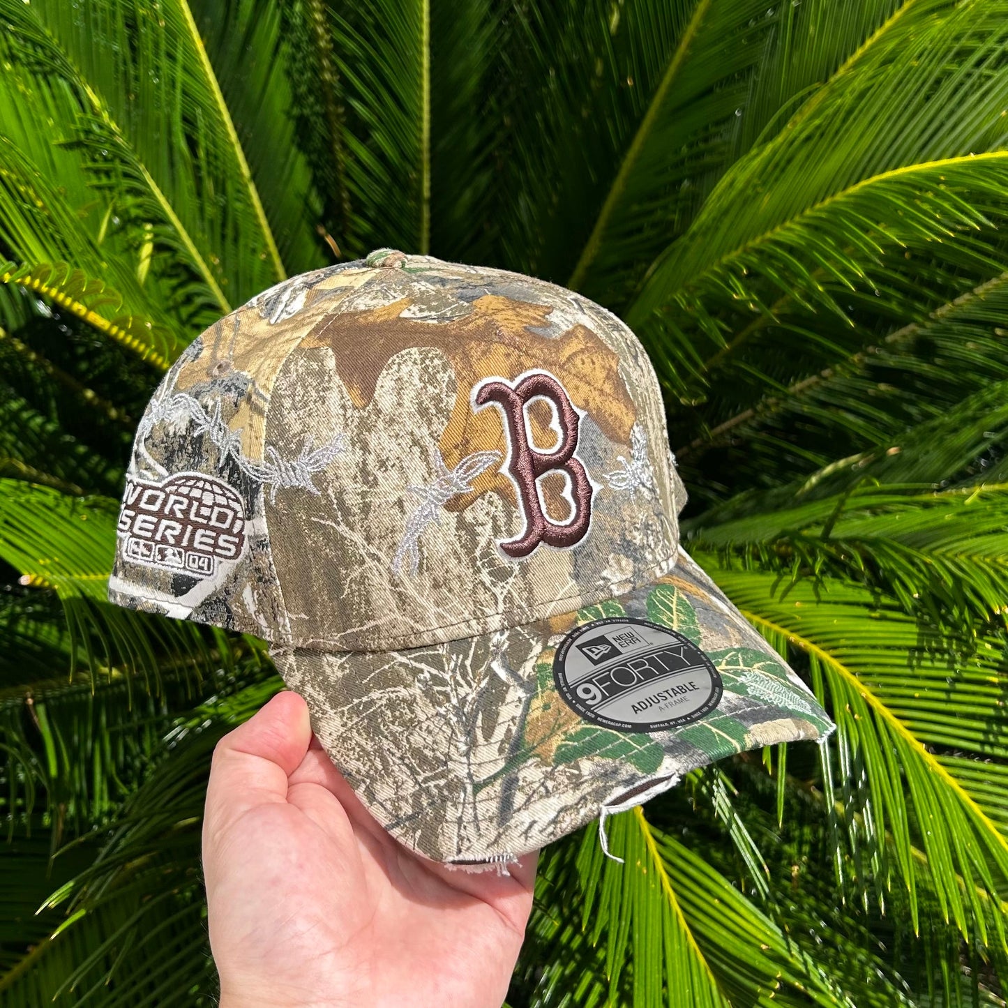 Gorra Exclusiva New Era Boston Red Sox Realtree - Unitalla