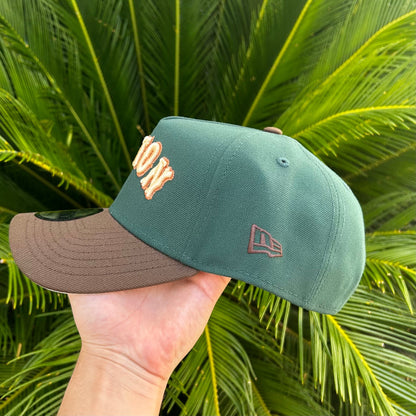 Gorra Exclusiva New Era Boston Retro - Unitalla / Verde/Cafe