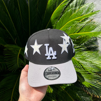 Gorra Exclusiva New Era Dodgers ’Golden Goose’ - Unitalla / Negro/Gris
