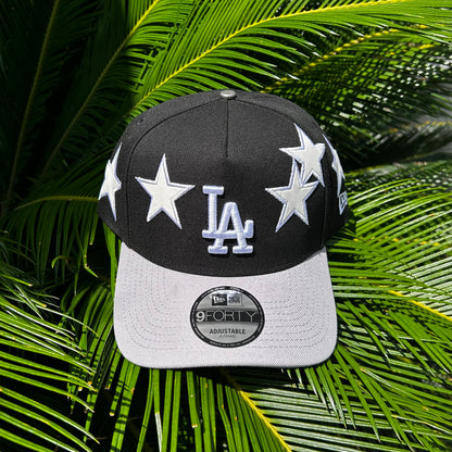 Gorra Exclusiva New Era Dodgers ’Golden Goose’ - Unitalla / Negro/Gris