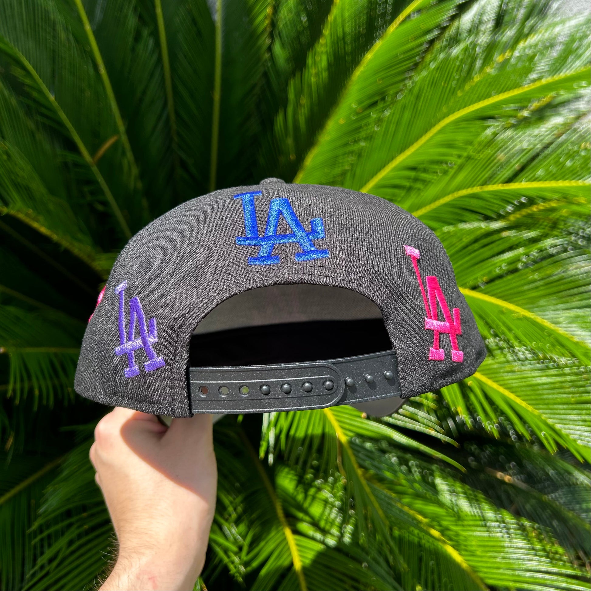 Gorra Exclusiva New Era Dodgers ’LALALA Multilogo’ - Unitalla / Negro