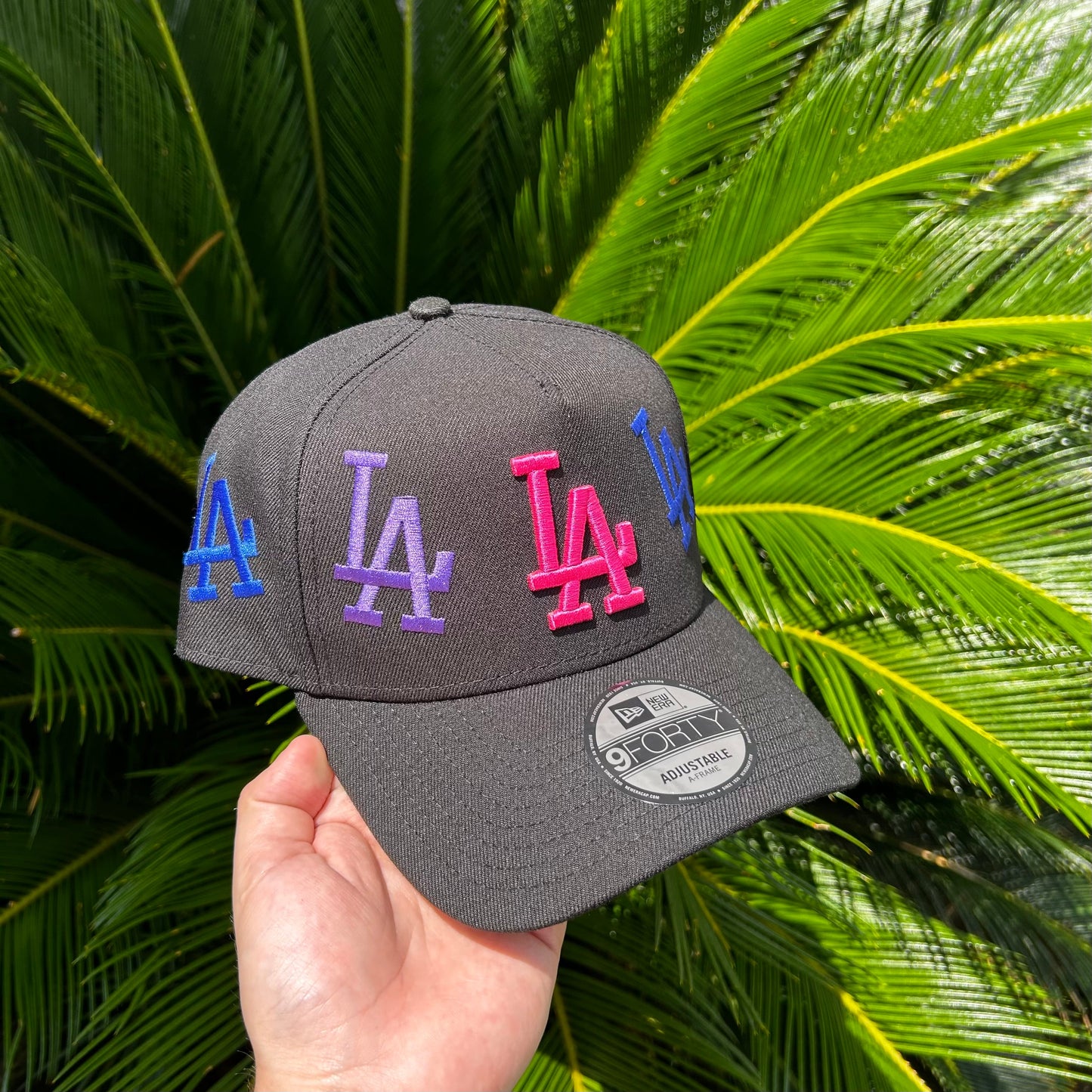 Gorra Exclusiva New Era Dodgers ’LALALA Multilogo’ - Unitalla / Negro