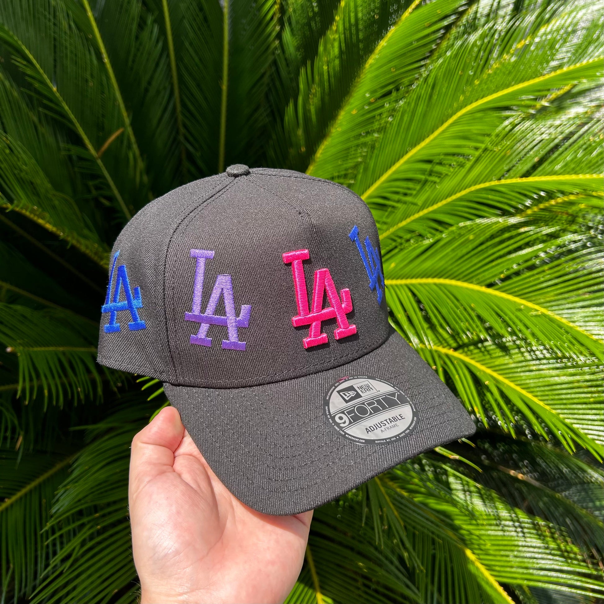 Gorra Exclusiva New Era Dodgers ’LALALA Multilogo’ - Unitalla / Negro