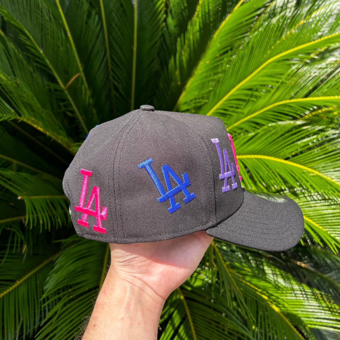 Gorra Exclusiva New Era Dodgers ’LALALA Multilogo’ - Unitalla / Negro