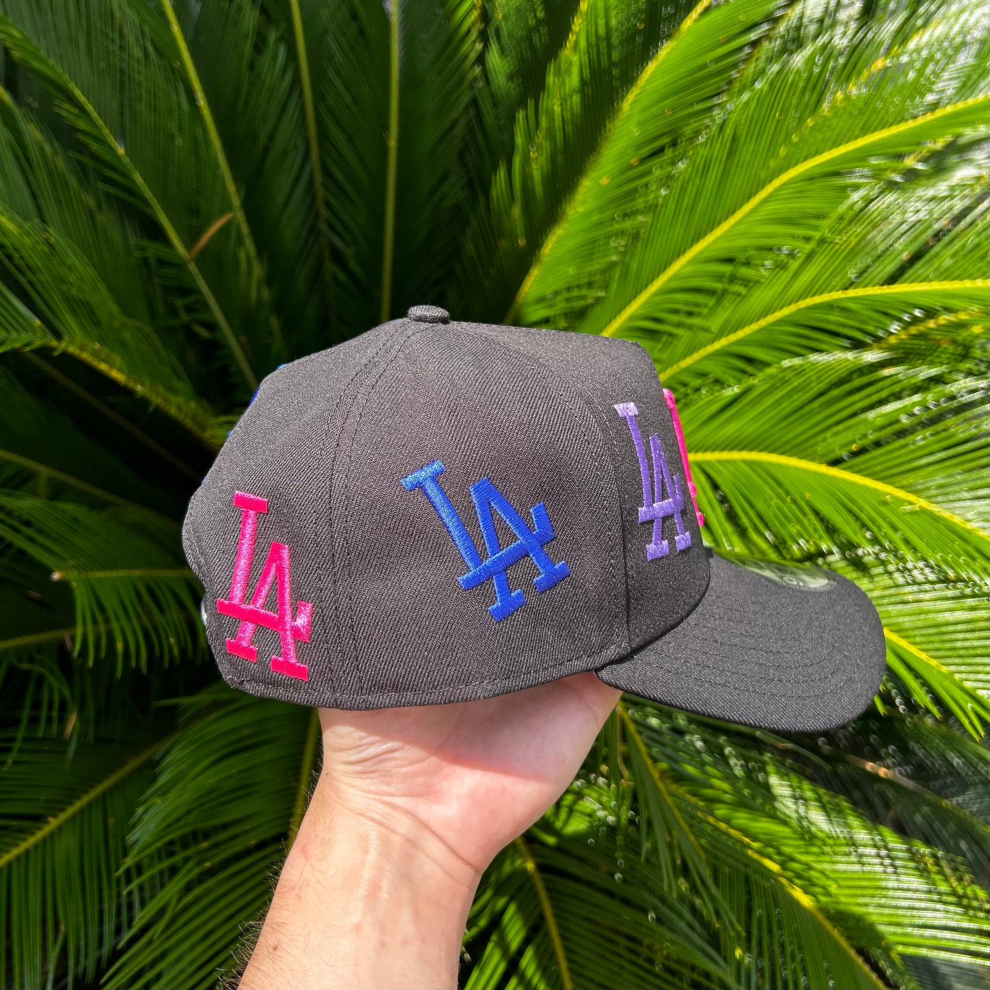 Gorra Exclusiva New Era Dodgers ’LALALA Multilogo’ - Unitalla / Negro