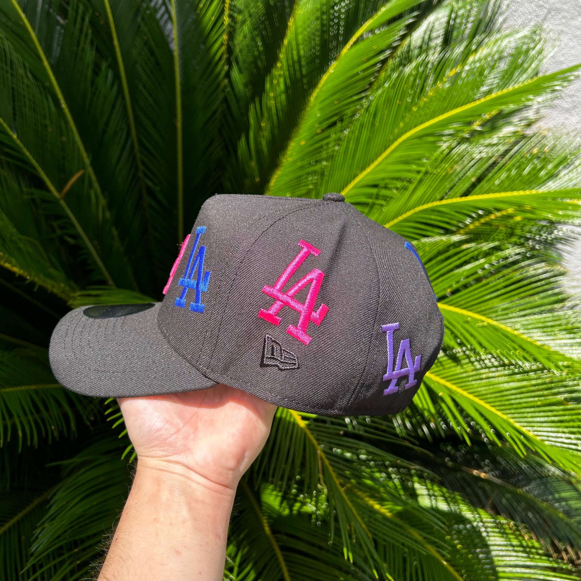 Gorra Exclusiva New Era Dodgers ’LALALA Multilogo’ - Unitalla / Negro