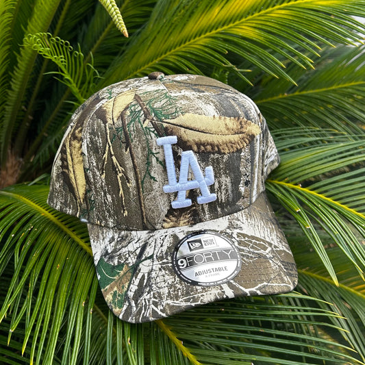Gorra Exclusiva New Era Los Angeles Dodgers Realtree - Unitalla