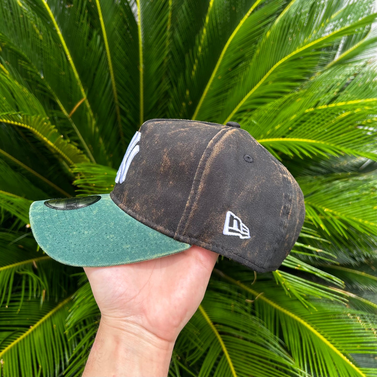 Gorra Exclusiva New Era NY Yankees ’Bleach’ - Unitalla / Negro/Verde