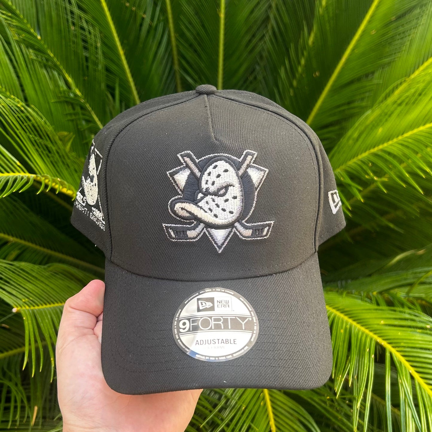 Gorra Exclusiva New Era x Anaheim Ducks - Unitalla / Negro
