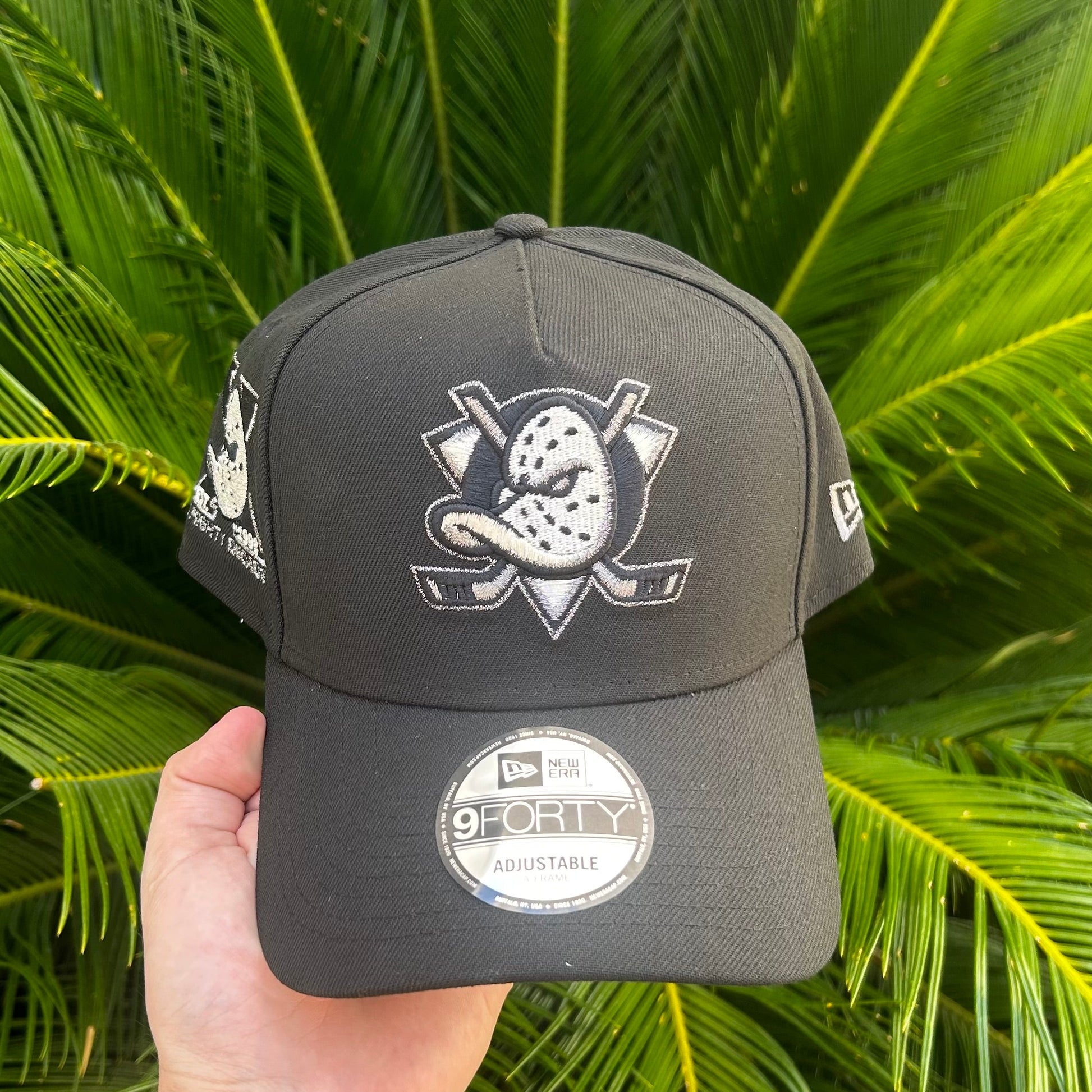 Gorra Exclusiva New Era x Anaheim Ducks - Unitalla / Negro