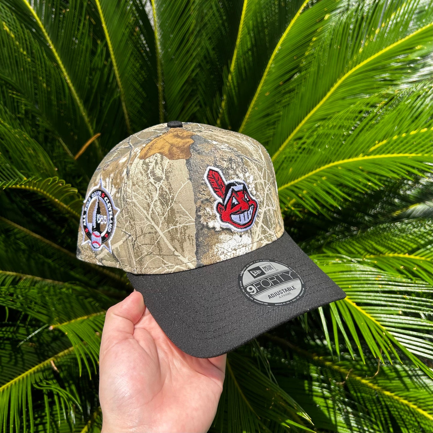 Gorra Exclusiva New Era x Cleveland ’Indians’ Realtree - Unitalla