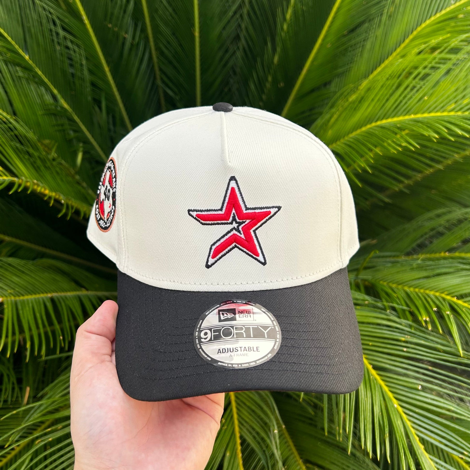 Gorra Exclusiva New Era x Houston Astros Clasica - Unitalla / Blanco/Negro