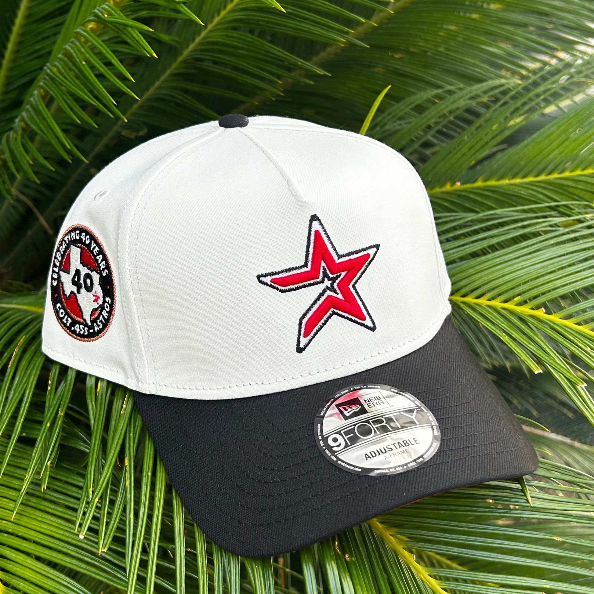 Gorra Exclusiva New Era x Houston Astros Clasica - Unitalla / Blanco/Negro