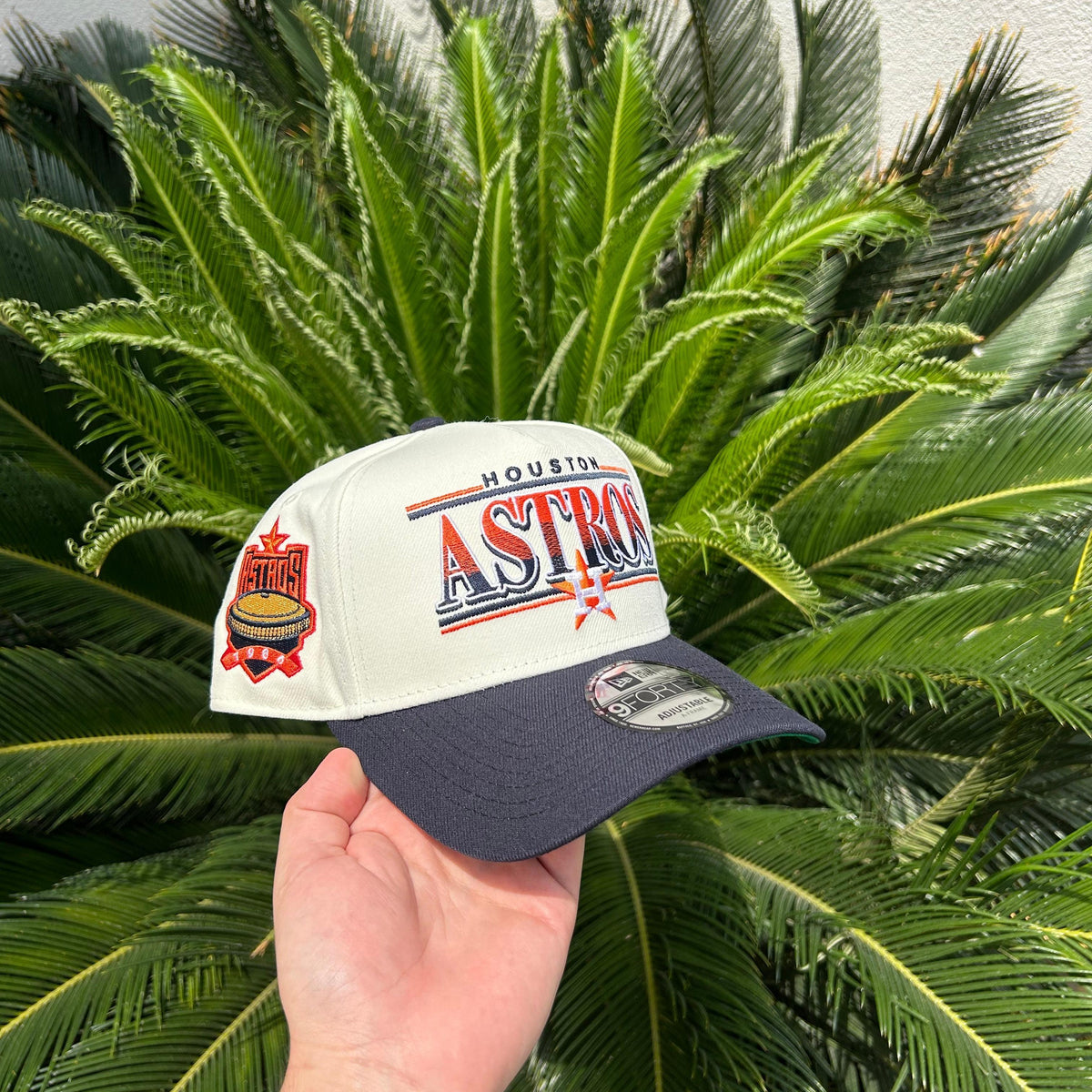 Gorra Exclusiva New Era x Houston Astros Retro - Unitalla / Blanco/Azul