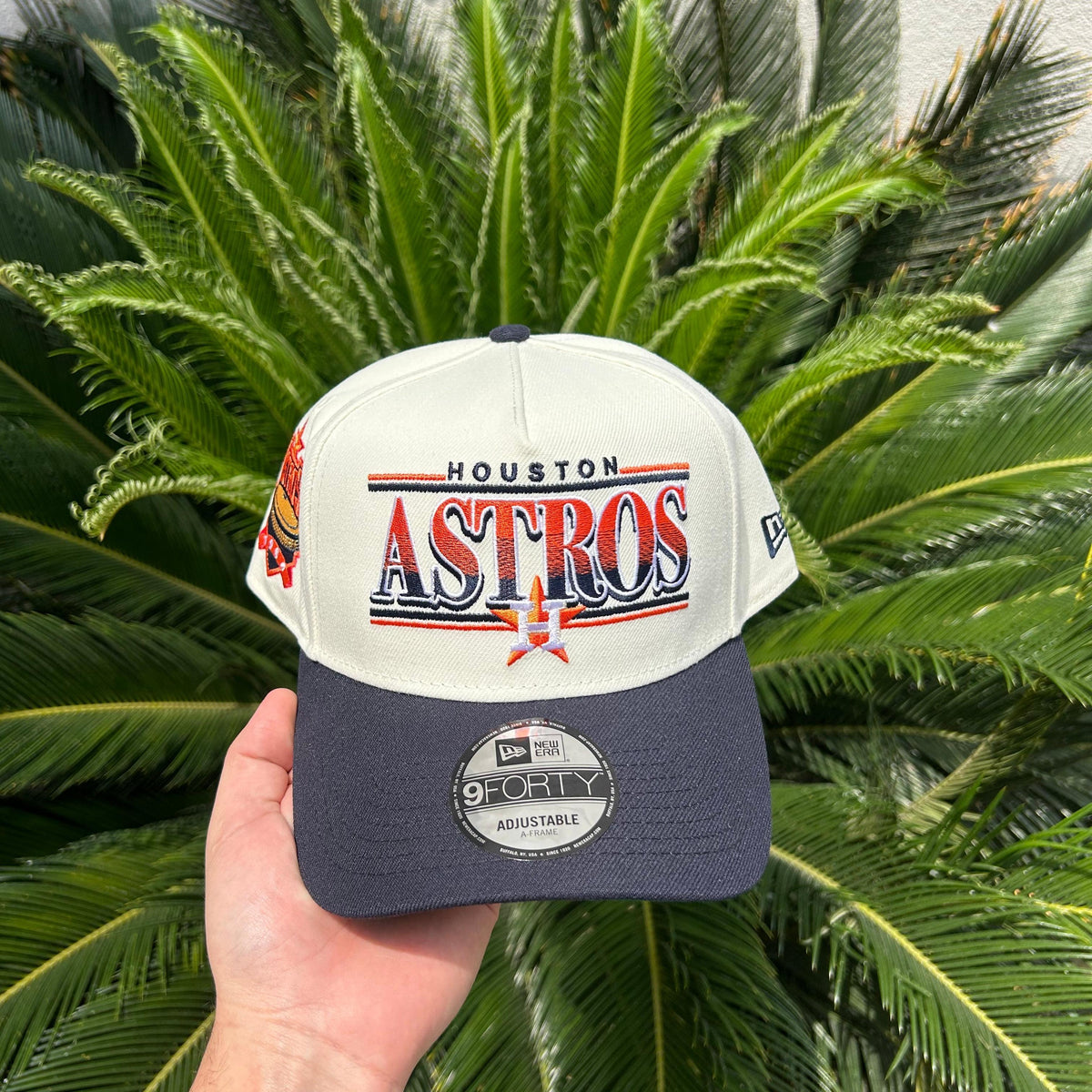 Gorra Exclusiva New Era x Houston Astros Retro - Unitalla / Blanco/Azul