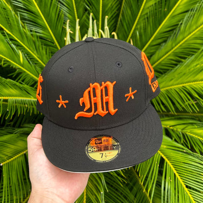 Gorra Exclusiva New Era x Mora “Lo mismo de Siempre” Naranja