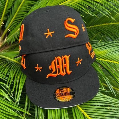 Gorra Exclusiva New Era x Mora “Lo mismo de Siempre” Naranja