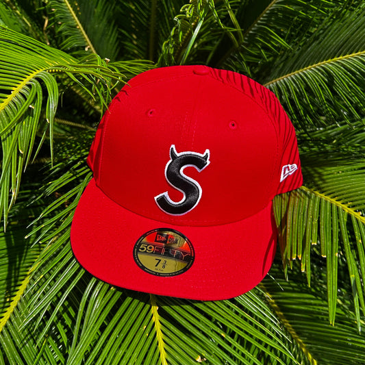Gorra Exclusiva New Era x Supreme 2026 - 7 3/8 / Rojo