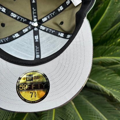 Gorra Exclusiva New Era x Supreme Box Logo - 7 3/8 / Camuflaje